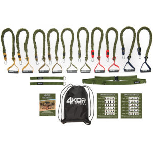 Resistance Bands for Shoulder and Core Strengthening | 5 Level Resistance Cord Set