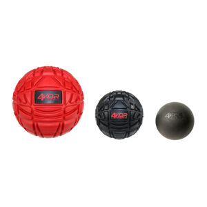 Ultimate Massage Ball Set | Enhanced Gripping Massage Grids | Fireball Recovery Ball Set