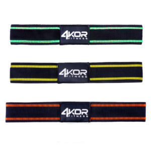 Resistance Bands | Set of 3 Narrow Non-Slip Fabric Bands | Ultra Comfortable | 2" Exercise Bands